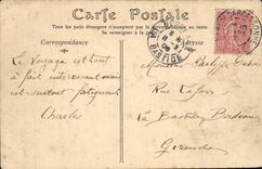 Cite de Carcassonne CPA strings