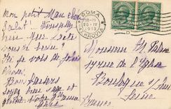 CPA Roma Panorama dalla cupola di S Pietro