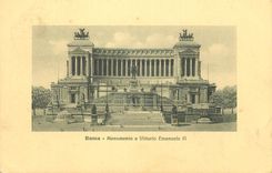 CPA Roma Monumento a Vittorio Emanuele II