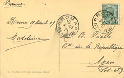 CPA Roma Monumento a Vittorio Emanuele II