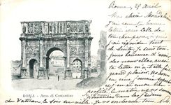 CPA Roma Arco di Costantino