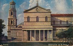 CPA Roma Basilica di S Paolo