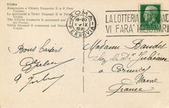 CPA Roma Le monument a Victor Emanuel Il et Forum Trajan