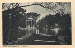 CPA Roma Villa Umberto Il Laghetto