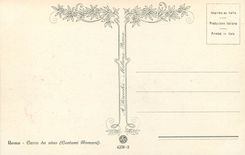 CPA Roma Carro da vino (Costumi Romani) Folklore