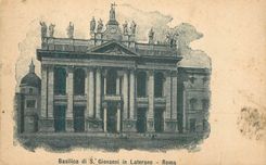 CPA Roma Basilica di S Giovanni in Laterano