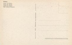 CPA Roma Arch de Janus