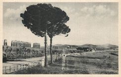 CPA Roma Acqueduc de Claudie sur la Via Appia Nuova