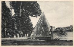 CPA Roma Pyramide de Caio Cestio