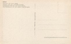 CPA Roma Colysee avec les nouvelles fouilles