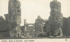 CPA Roma Terme di Caracalla Archi Centrali