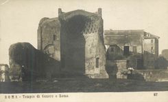 CPA Roma Tempio di Venere e Roma