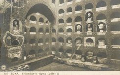 CPA Roma Colombarlo vigna Codini II