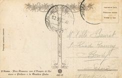 CPA Roma Foro Romano con il Tempio di Castore e Dolluce e la Basilica Giulia