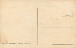 CPA Roma Monumento a Vittorio Emanuele