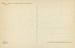 CPA Roma Palazzo del Quirinale ora Residenza Reale