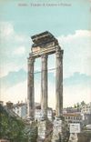 CPA Roma Tempio di Castore e Polluce