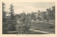 CPA Torino Parco del Valentino e Castello Medioevale