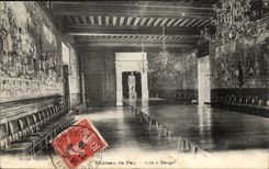 Castle of Pau CPA Dining room