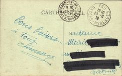 Castle of Pau CPA Dining room