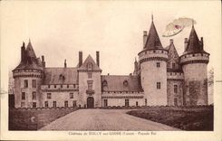CPA Castle of Sully on the Loire Facade Is