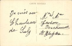 CPA Castle of Sully on the Loire Facade Is