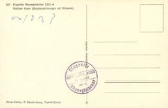 CPA Eisgrotte Rhonegletscher Walliser Alpen 