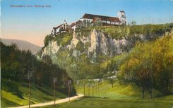 CPA Mariastein vom Talweg aus 