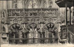 Troyes CPA Jube out of stone of the church co Madeleine Works of the master mason Jean Gaide