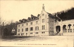 CPA Ansammlung der Basilika des holzernen Chenu Hauses der Geistlichen