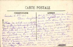 Schleppnetz-Netze auf dem Marne CPA der Kanal von Jard