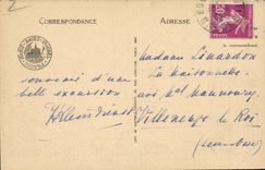 Mont Saint Michel CPA dimensions Southern Seen from in the east of the dam