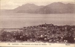 Cannes CPA View and chains it of Esterel