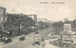 CPA Le Caire Place de l Opera