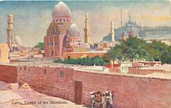CPA Cairo Tombs of the Mameluks