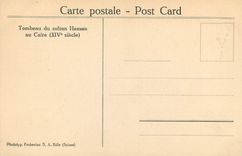 CPA Tombeau du sultan Hassan au Caire xiv siecle