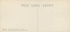 CPA Egypte Au village El Marg pres du Caire