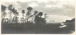 CPA Le Caire Paysage