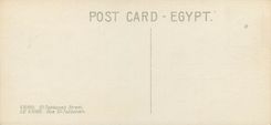 CPA Le Caire Rue El Tabbaneh