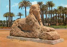 CPM Memphis Le Sphinx en albatre