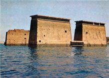 CPM World cultural heritage Philae Egypt