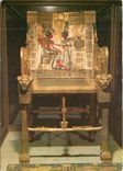 CPM Cairo Egyptian Musee King Tut Ankh Amens Throne