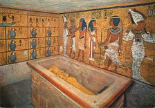 CPM Thebes Chambre mortuaire au tombeau de Tout Ankh Amon