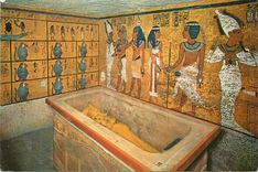 CPM Thebes Burial chamber in the tomb of Tut Ankh Amun