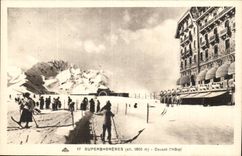 Superbagneres CPA In front of the hotel