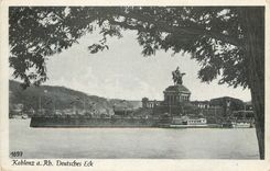 CPA Koblenz a Rh Deutsches Eck