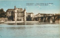 CPA Coblence Vieux Chateau sur la Moselle