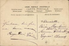 CPA Fantasy Cette vain sheaf and these most beautiful flowers of two children are faithful messengers