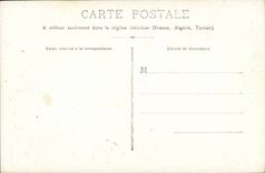 CPA Real photo family with the beach