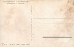 CPA Schwarzwaldtal bei Niederwasser Herbstsimmung am Schwarzwald Verlag von Friedrih Pfahrer Triberg